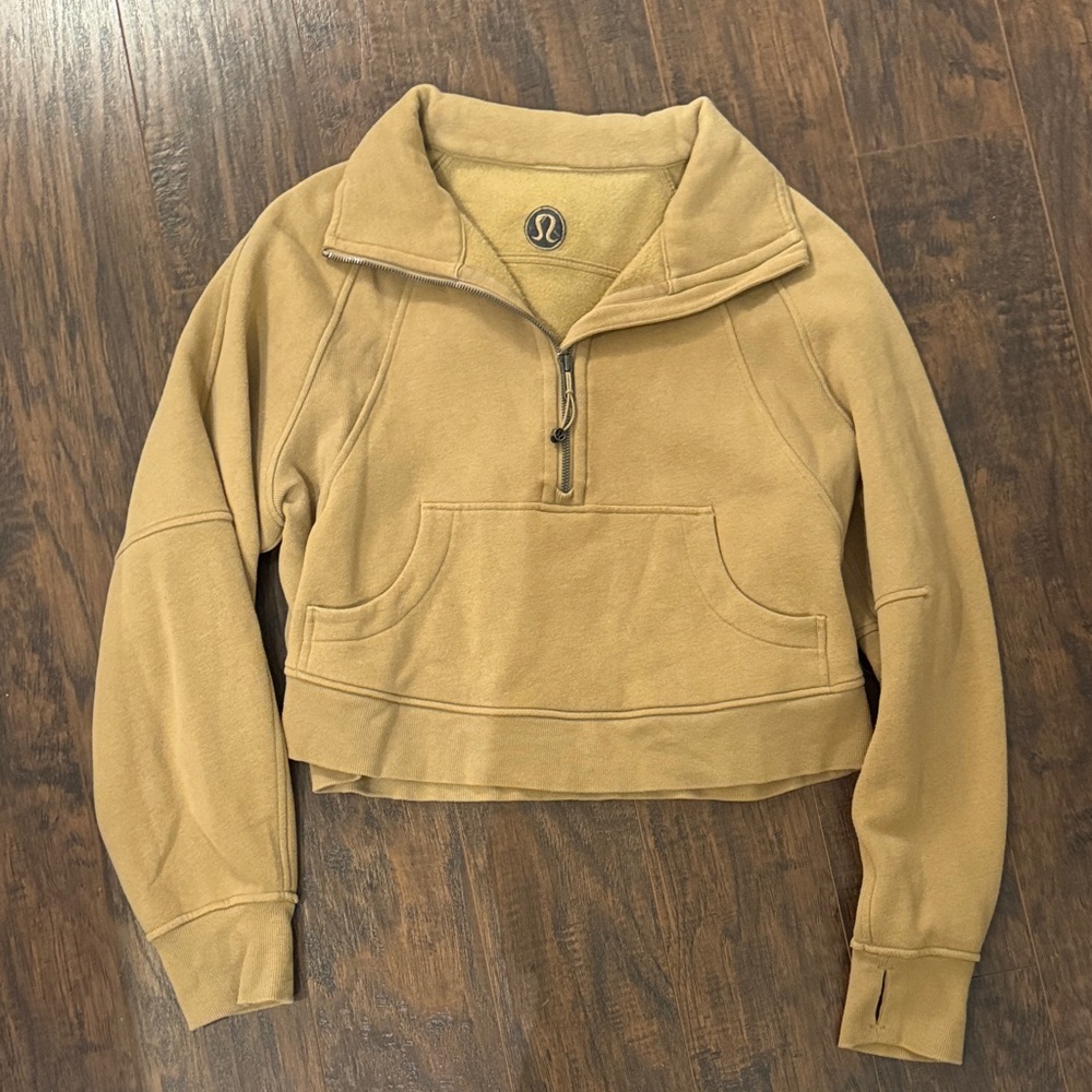 lululemon athletica classic scuba Half-Zip XS/S